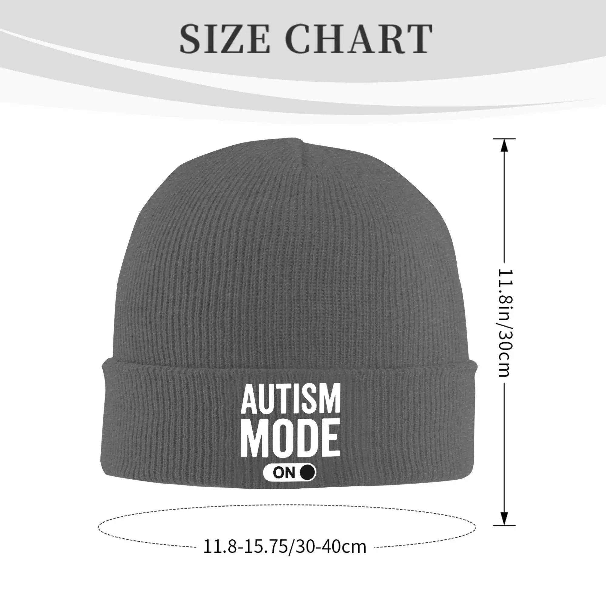 Funny Best Autism Mode Winter Skullies Beanies Hat Warm Autumn Knitted Hats Bonnet Caps for Women Men