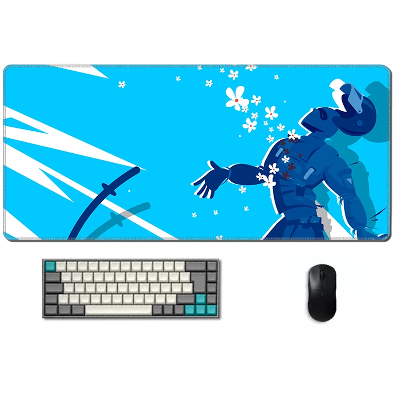 Deskmat Fragmented Spirit Large Mouse Pad 900x400 Mechanical Keyboard Gaming Accessories Large Mousepad Anime Desk Protector Mat