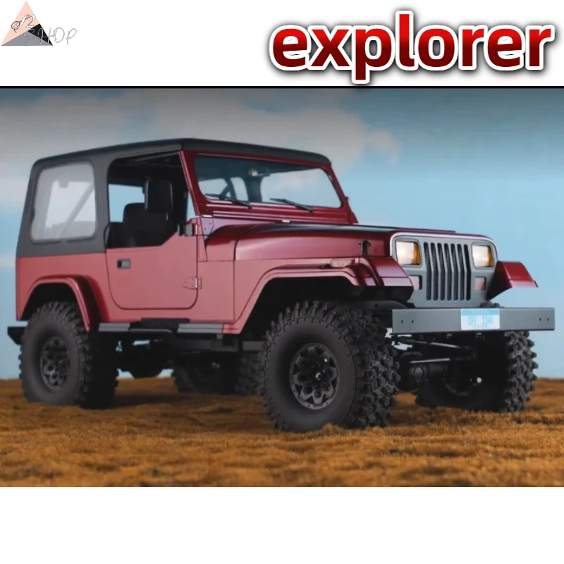 

FMS 1:10 Explorer RC модель внедорожника с твердым корпусом, имитационная модель автомобиля, большой масштабный альпинистский автомобиль, игрушка для мальчика