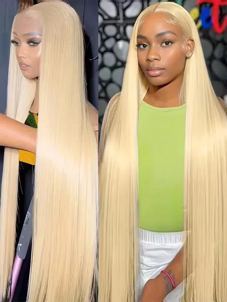 

Straight Glueless Wig 613 Blonde Colored Human Hair Ready To Wear 13x4 13x6 Lace Front Human Hair Wigs For Women Pre Cut No Glue