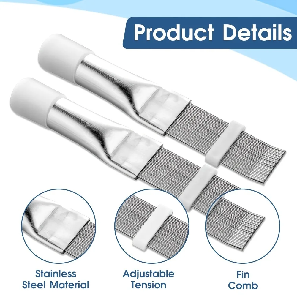 Flat Air Conditioning Radiator Tool for Air Conditioning Radiator and Condenser Brush Are Used Cleaning Maintaining Conditioning