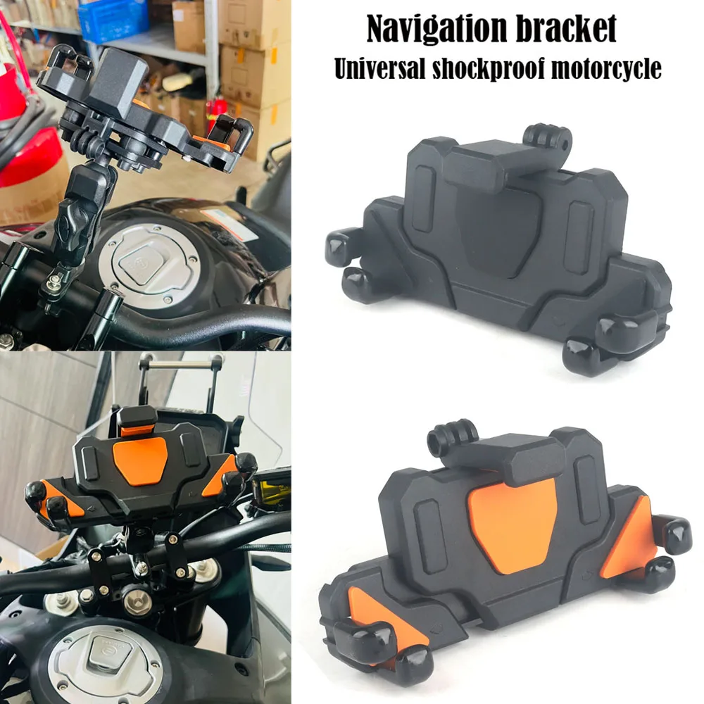 Motorcycle Accessories Stand Holder Phone Mobile Phone GPS Navigation Plate Bracket For 790 890 ADV Adventure R Rally