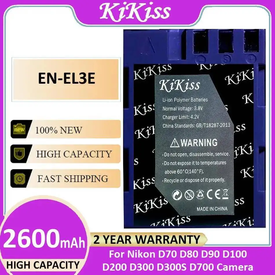 EN-EL3E 2600Mah For…
