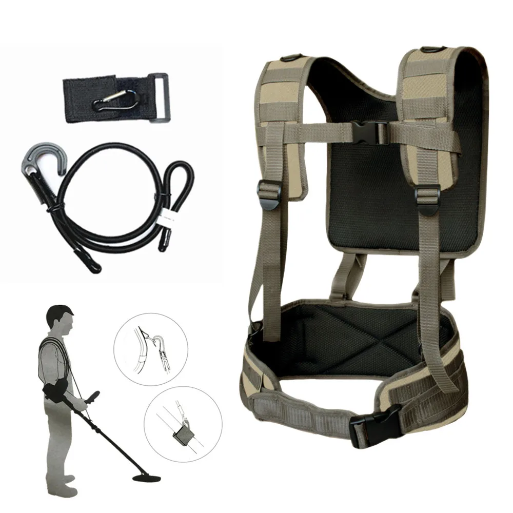 Metal Detector Generic Detecting Harness Sling for All Metal Detectors Pro-Swing 45 Support Garrett Bounty Hunter GPX