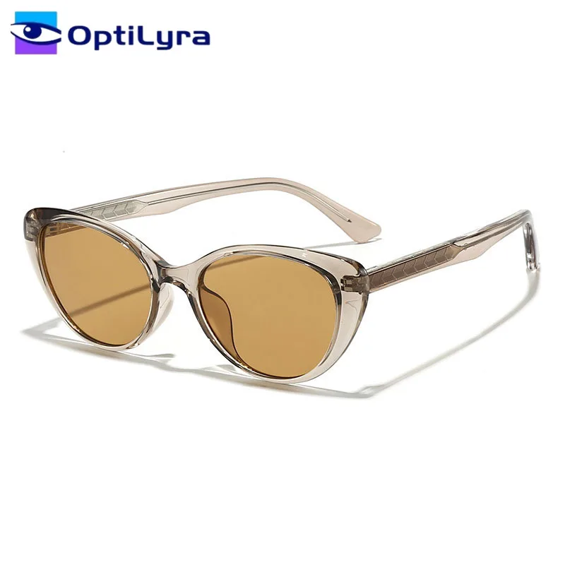 

OptiLyra Brand Fashionable Cat Eye Design Women Sunglasses TR90 Material Outdoor Party Travel Glasses UV400 Protection