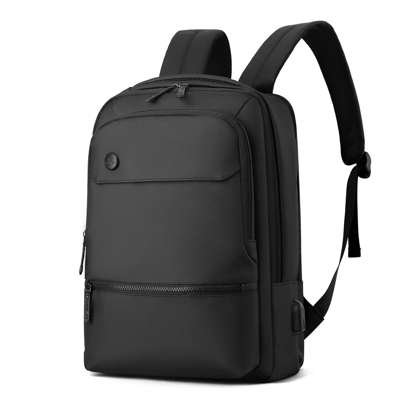 Sac à dos d'affaires multifonctionnel pour hommes, sac à dos pour ordinateur portable, film étanche, sac à dos décontracté pour hommes, paquet d'affaires USB