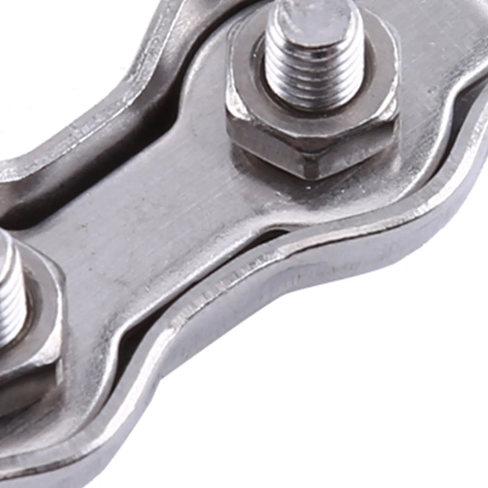 M3 Duplex Clips Stainless Steel Wire Cable Rope Grips Clamps Caliper Duplex Clips Stainless Steel U Clamp Ring Wire Cable