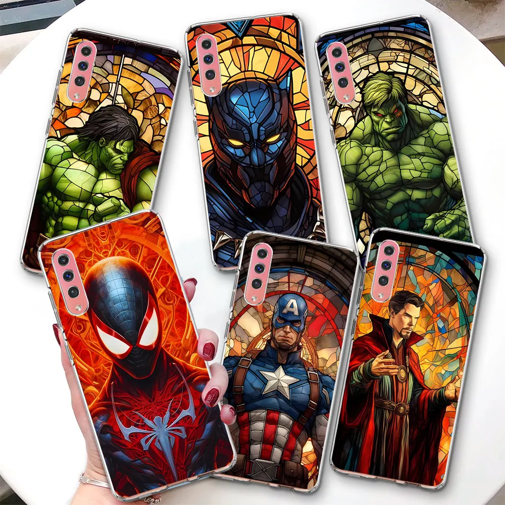 Marvel Super Hero Art Case for Samsung Galaxy A7 A20e A10s A50 A50s A40 A9 A04s A20s A6 A70 A70s A8 A30s A10 Soft Phone Cover