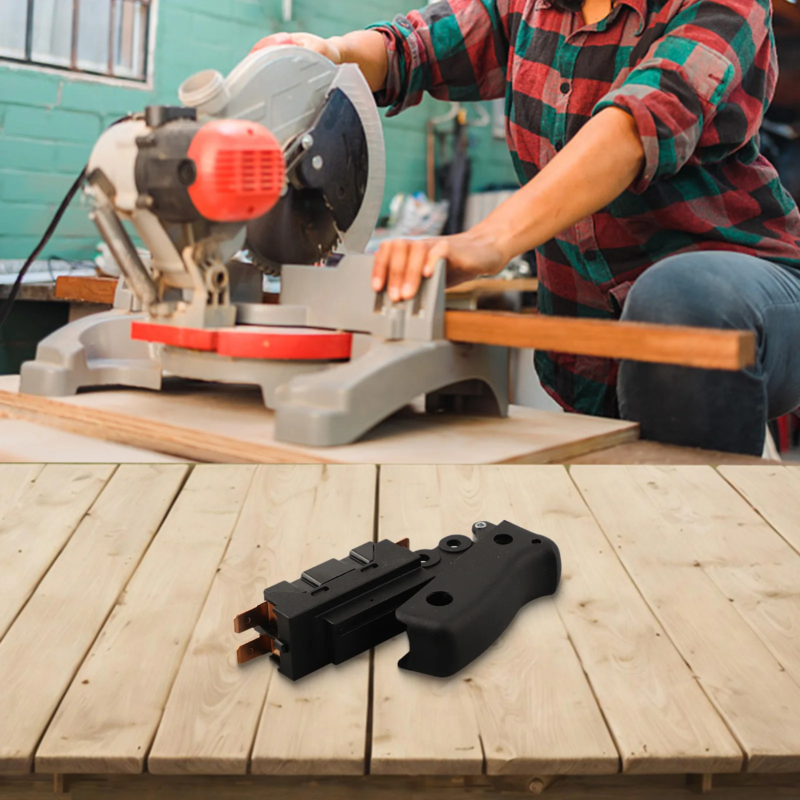 

Miter Saw Component Reliable Trigger Switches Model Numbers 39192601 & 39192600 Designed for Performance and Durability