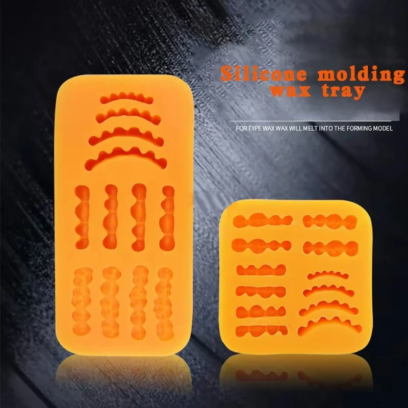 

1Pcs Rubber Molding Wax Disc Dental Silicone Wax Mold Porcelain Teeth Missing Dentures Laboratory Use Dental Tools Inverted Mold