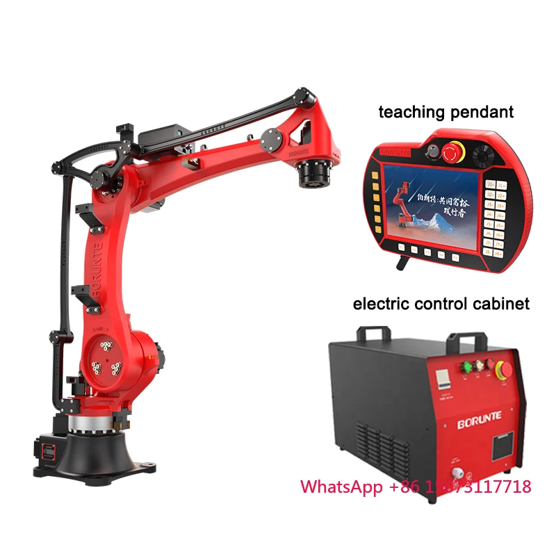 BORUNTE أربعة محاور مفصلية التراص محرك آلي 25 كجم الحمولة لآلة اللكم صب الضغط التعامل مع الطعام