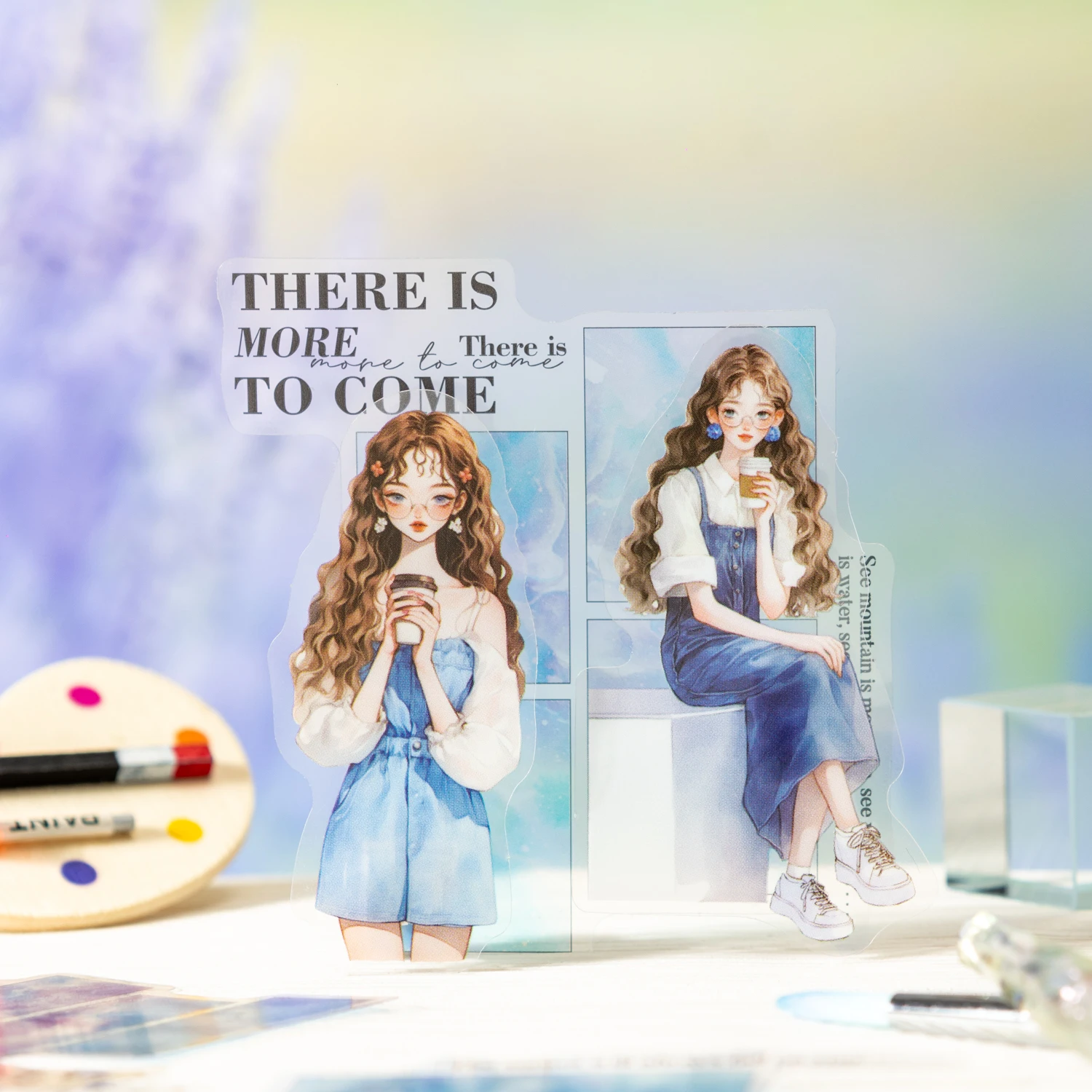 

Бумажные наклейки с персонажами Mr. Paper, 10 листов/упаковка, наклейки для домашних животных с персонажами «Девушка наслаждение», канцелярские принадлежности для телефона, украшения, подарки