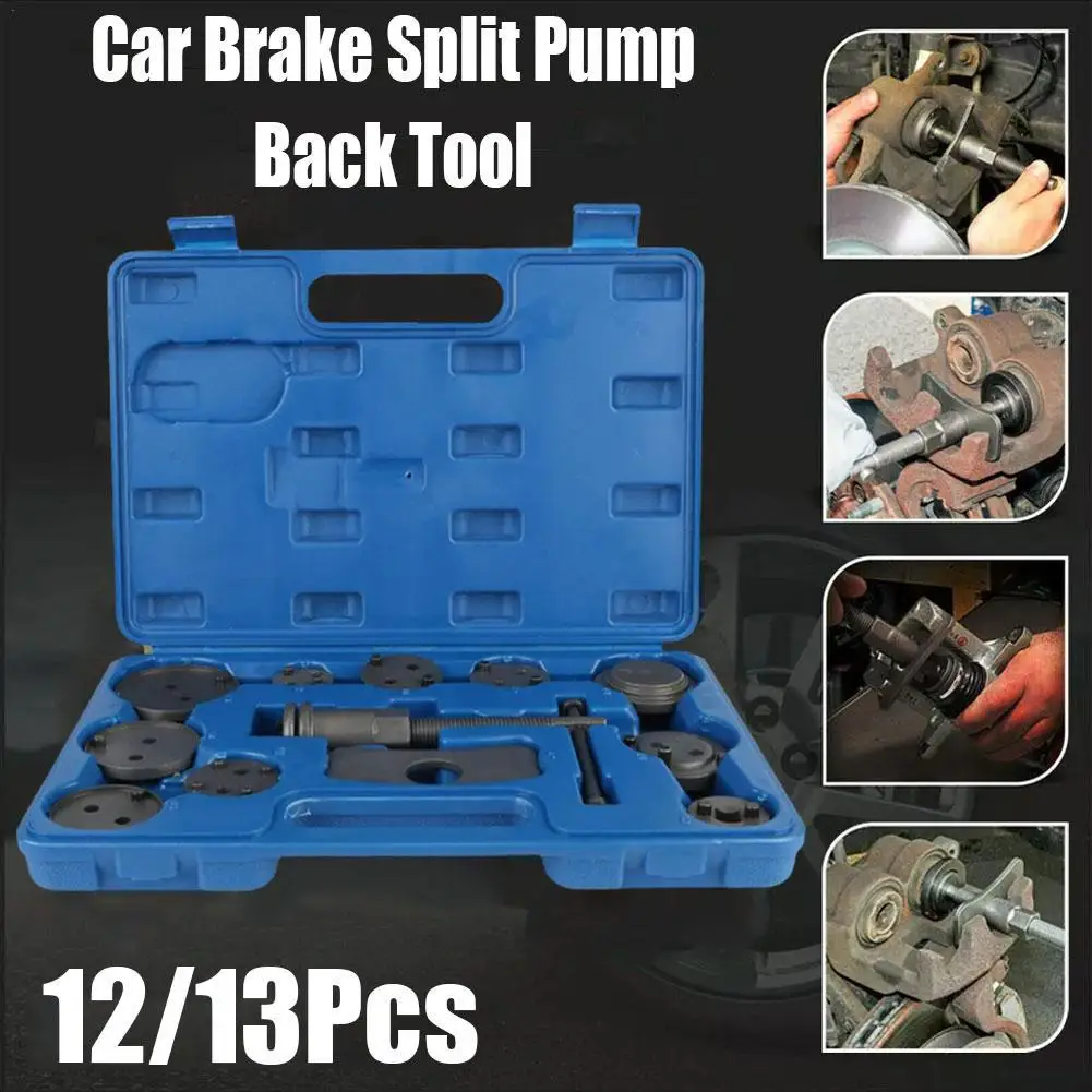 

1 Set Car Disc Brake Caliper Reliable Convenient Rewind Back Brake 12PCS/13PCS Piston Compressor Tool Kit Set