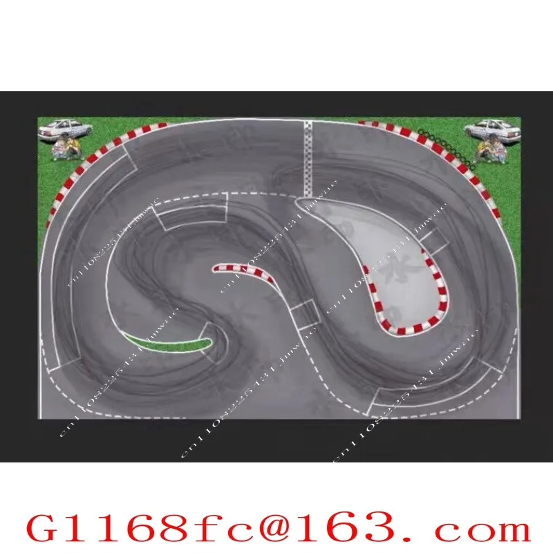 Suitable for MINI-Z HGD1 DRZ1/28 1/24 Simulated Mosquito Car Professional Drift Track