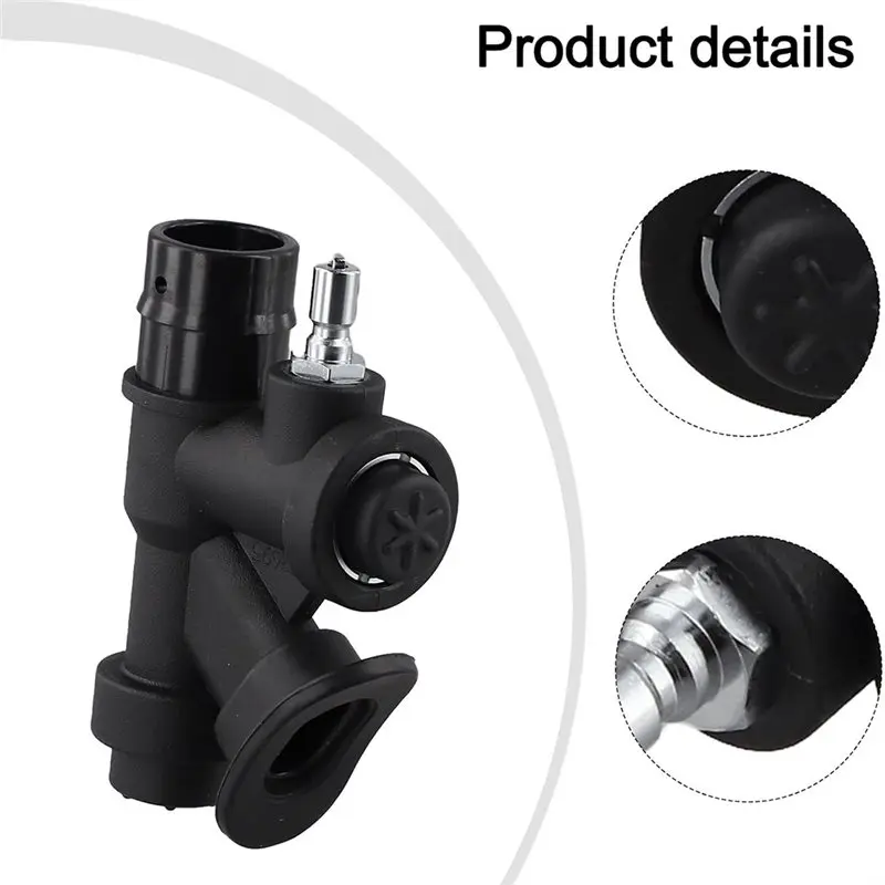 A76X-Scuba Diving 45 Degree Oral Power Inflator For BCD Inflation System, K Type Valve Replacement Compatible With K-Valve