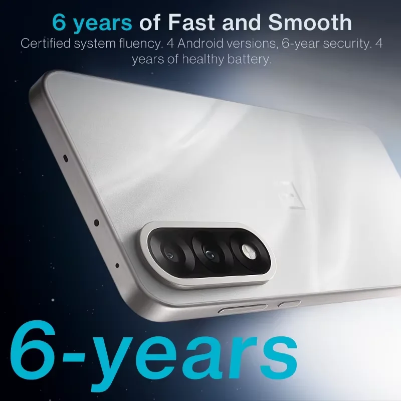 هاتف OnePlus Nord 5 الذكي بسعة 8 جيجابايت + 256 جيجابايت/12 جيجابايت + 512 جيجابايت، 6.83 بوصة AMOLED 1.5K (FHD+)، 2800 × 1272، كاميرا Snapdragon 8s Gen 3، Android 15,50 ميجابكسل OIS + EIS، بطارية 6800 مللي أمبير في الساعة، 80 وات، Wi-Fi، 4.4، NFC، GPS، #2