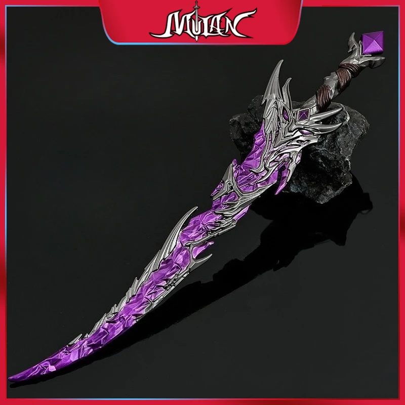 

Peaceful Game Peripherals Metal Craft Sword Model Collectible Desk Ornaments Cosplay Prop Creative Birthday Gift for Boyfriend