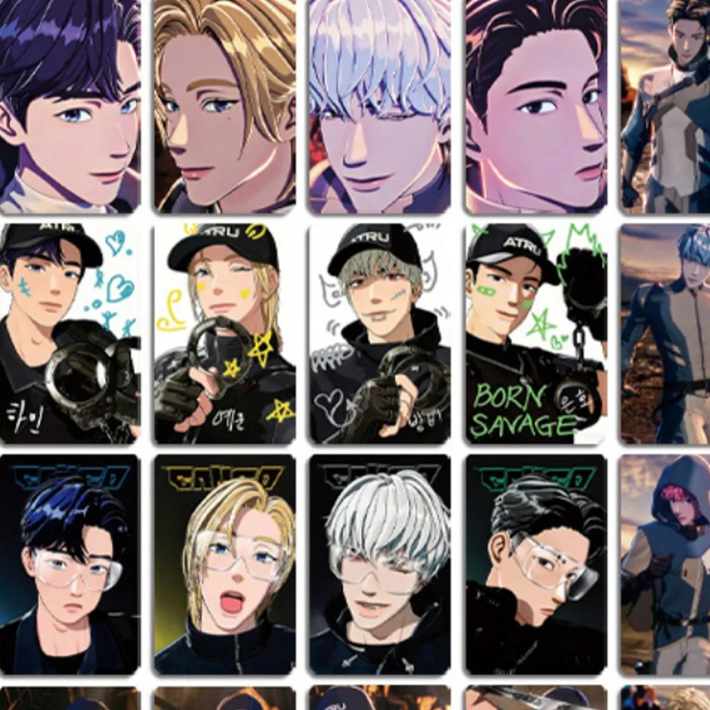 5Pcs/Set PLAVE Caligo Pt.2 HD Cosplay Photocard Double Sides Glossy LOMO Cards YEJUN NOAH BAMBY EUNHO HAMIN Postcard Fans Gift