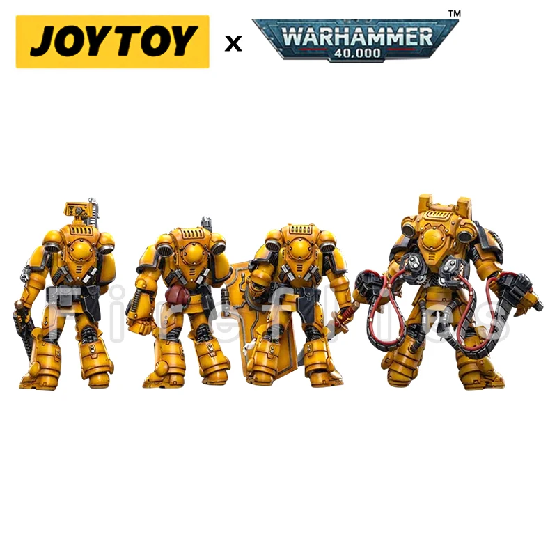 1/18 JOYTOY Action Figure (4PCS/SET) 40K Fists Intercessors Anime Collection Model Toy Free Shipping