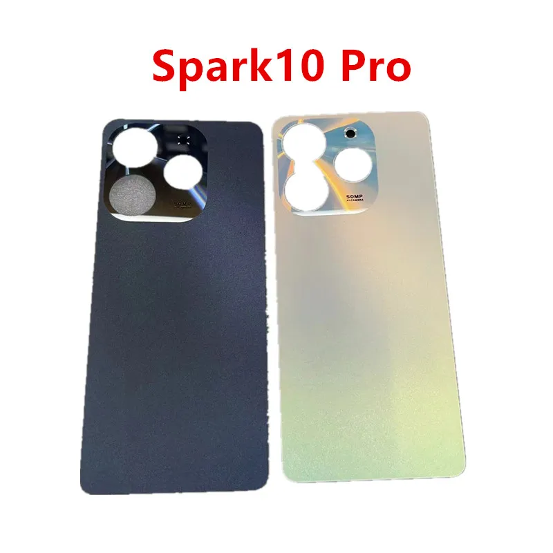 

Spark10 Pro 10Pro Rear Housing For Tecno Spark 10 Pro 6.8" KI7 Battery Back Cover Repair Replace Phone Door Case