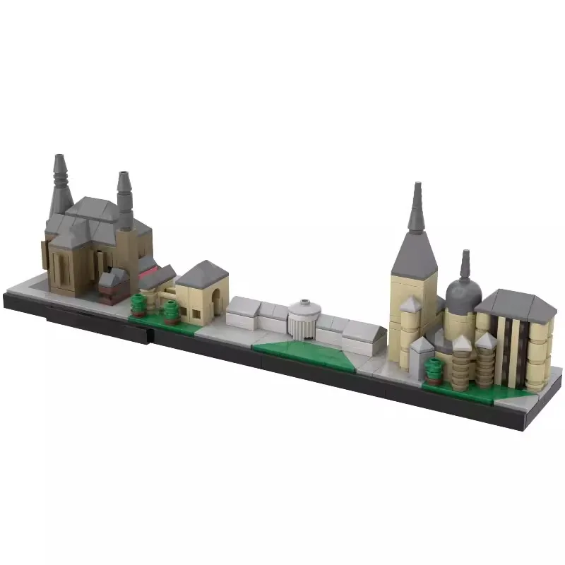 Bricklink Deutschland Ruhr Industrial Base City Skyline Haus Architektur Street View Sets Hamburg Hagen Hamm Bausteine Spielzeug 8