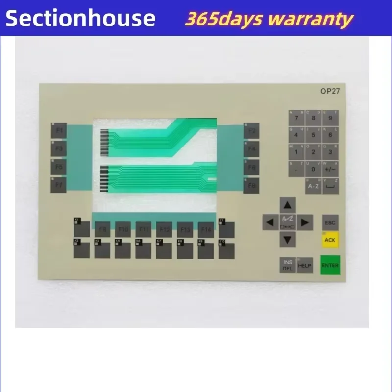New Keyboard for 6AV3627-1JK00-0AX0 OP27 Membrane Keypad Switch for 6AV3 627-1JK00-0AX0 OP27 Membrane Button High Quality