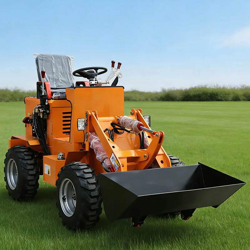 

Electric Loader 700kg Mini Front Loader Low Price High Efficiency Suitable for Working Environments Such as Schools Farms