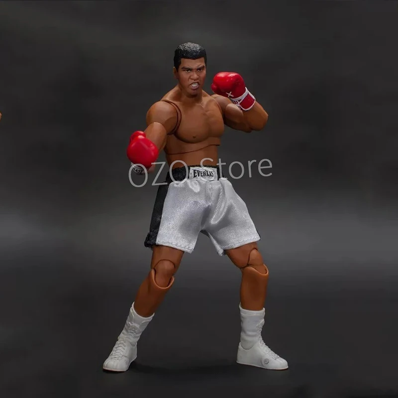 تمثال حركة بطل القديس الأول علي تايسون ، مجموعة حزام ذهبي ملك المقاتلين ، تمثال متحرك من كلوريد البولي فينيل ، ألعاب مجسمة للحلي ، 18 *