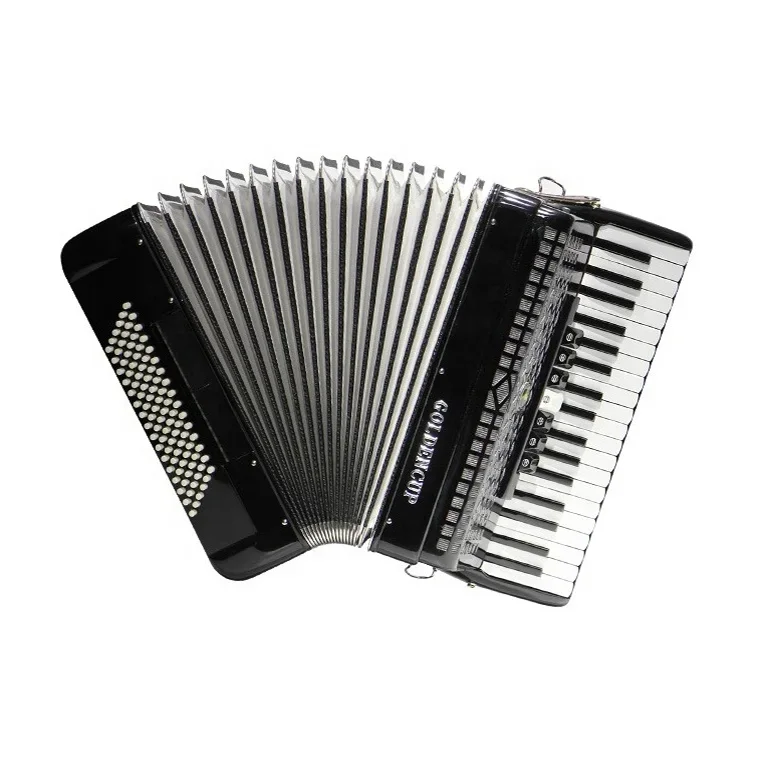 OEM Professional 37 Keys 96 Bass 7+2 Registers Piano Keyboard Accordion Instrument Acordeon JP3796