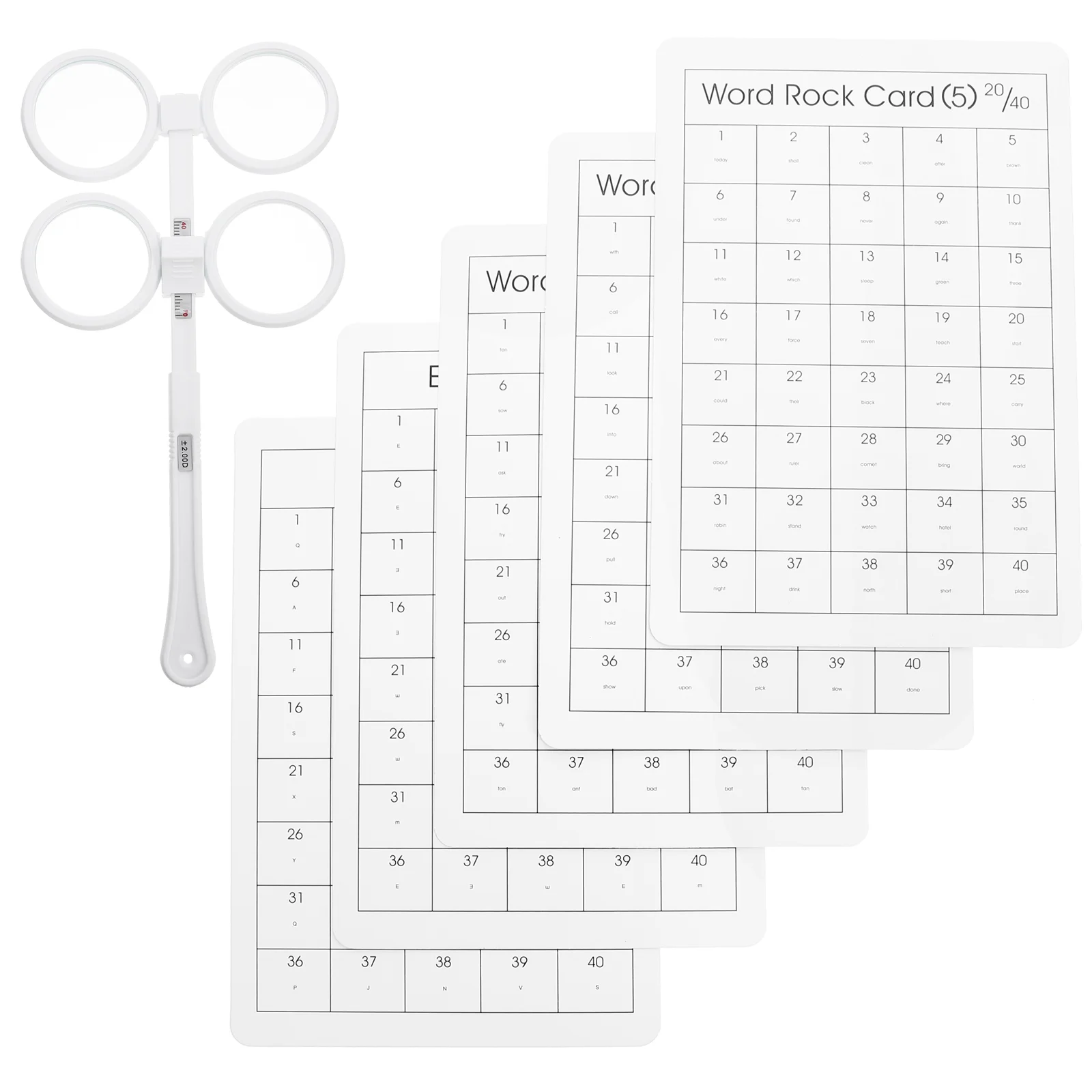 

Optometry Gifts Amblyopia Test Flips Training Flipper Plastic Optical