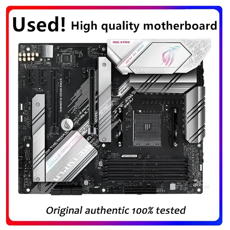 ROG STRIX B550-A GAMING Gaming Motherboard with PCIe 4.0 Connectivity,for 3rd Gen AMD Ryzen CPUs, Dual M.2, 2.5 Gb Ethernet