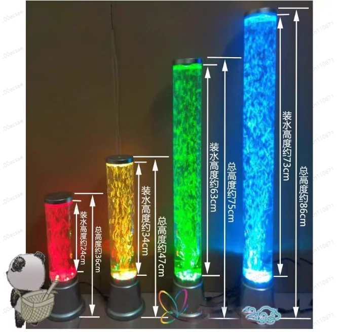 Aquarium Led, USB Powered Atmosphere Living Room Ornaments Bedroom Jellyfish Colorful Color Changing Equipment
