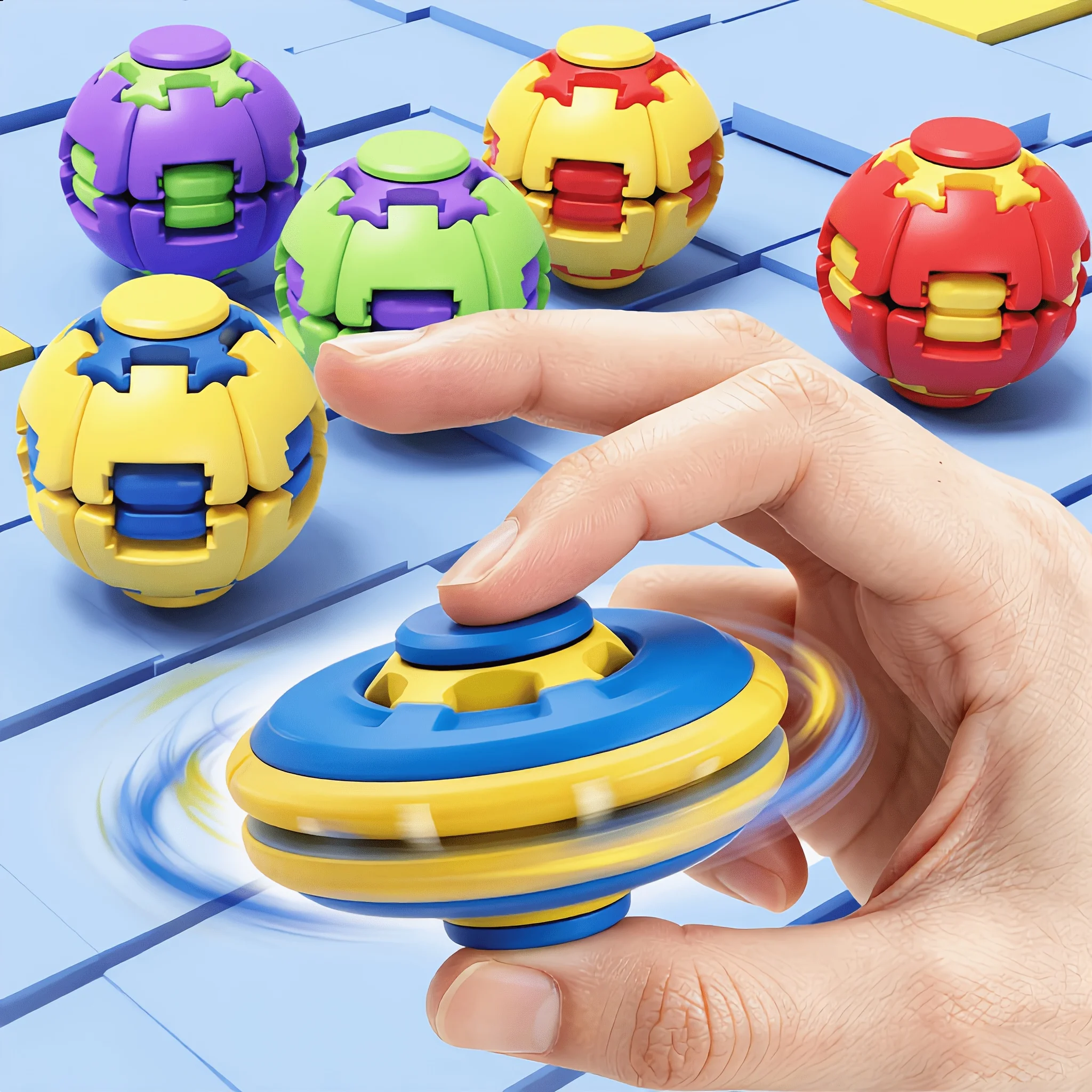 3D Printing Jobs - 3D Printed Fidget Spinner Ball Press