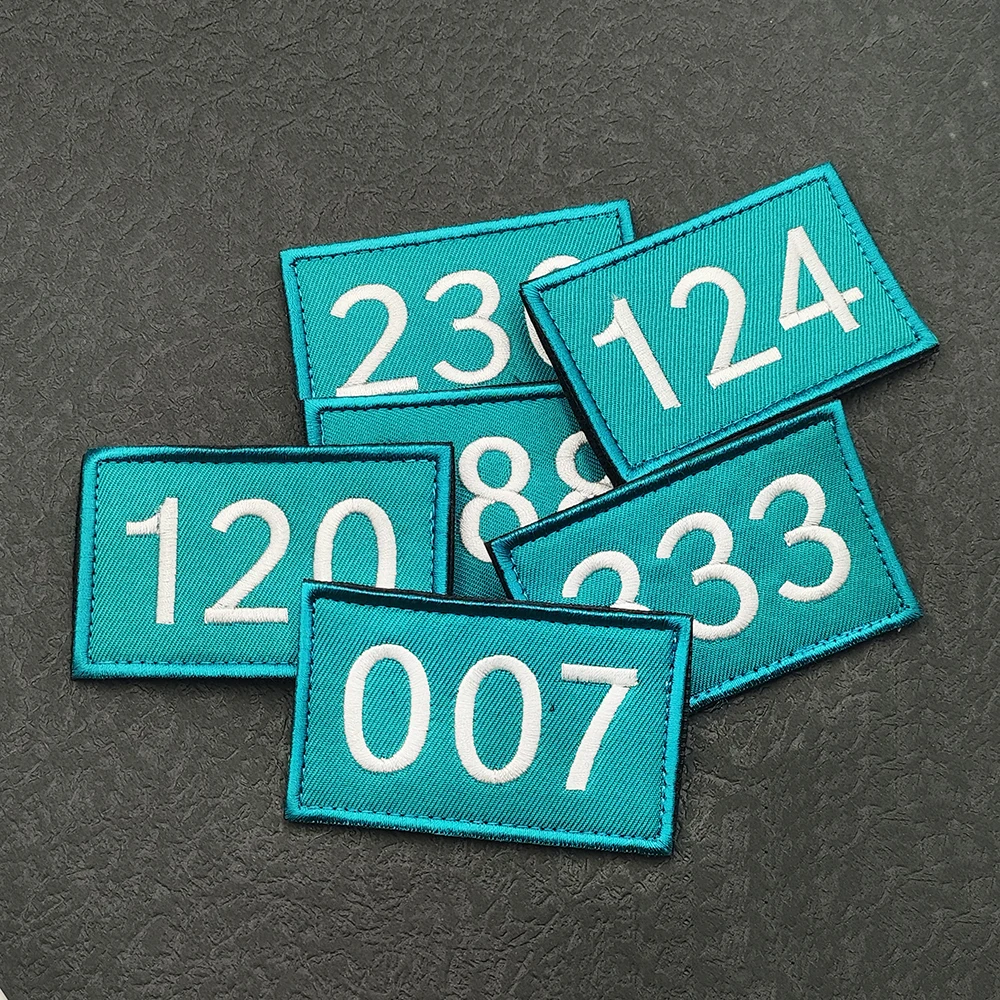 رقم اللعبة 388 007 230 067 456 001 شارة مطرزة هوك وحلقة شارة تكتيكية على ظهره رقعة الملابس #1