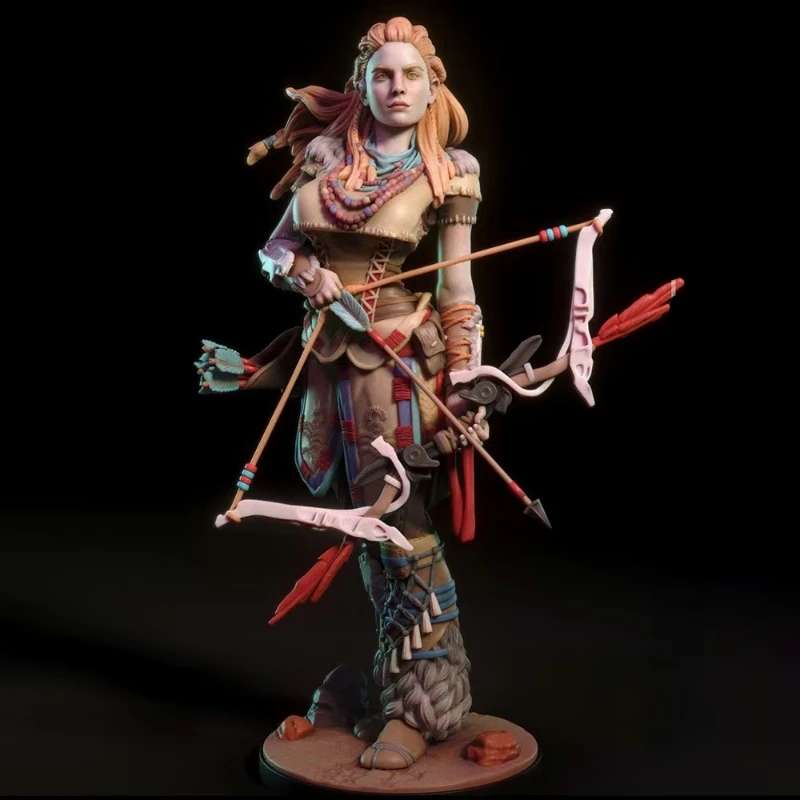 

Theme of Aloy Resin Figure 1/24 Scale 75mm Assembled Model Kit Unassembled Diorama Unpainted Figurines Hobby Toys