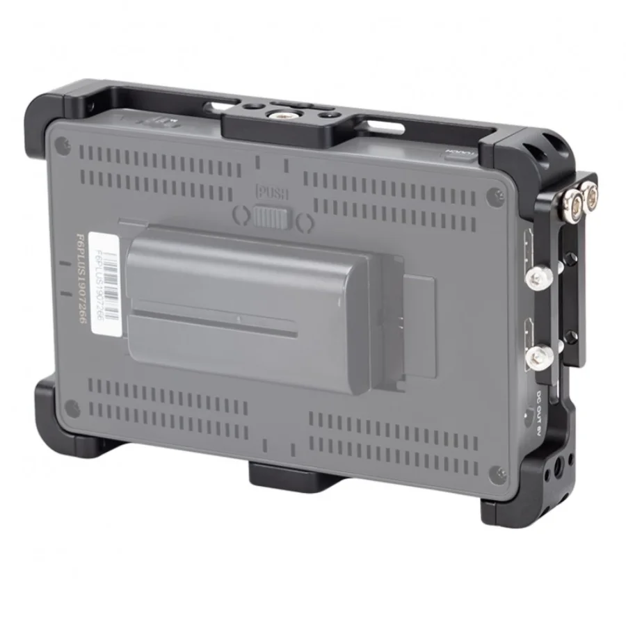 Nitze กรงมอนิเตอร์5.5สำหรับ F6 FEELWORLD PLUS Monitor ที่มี HDMI-TP-F6PLUS สายเคเบิ้ล