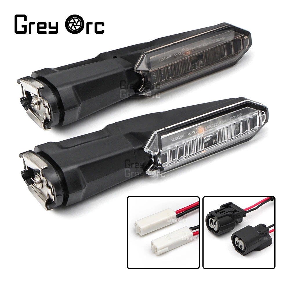 Fit Z900 Z900RS For KAWASAKI Z125 Z250 Z250SL Z300 Z400 Z650 Z750 Z800 Z1000 Z1000R LED Turn Signal Indicator Light Blinking