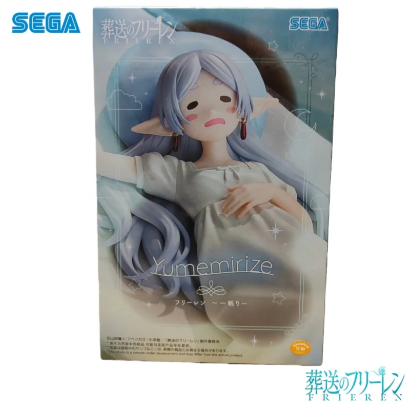 En stock, figurine d'action Frieren de Sega Original Frieren Beyond Journey's End, poupée modèle, jouets neufs en boîte, modèle Garage