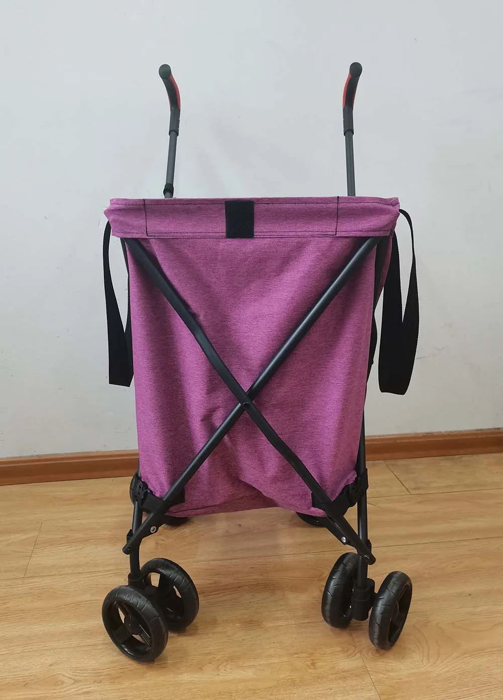 Shopping Cart Household Folding Trolley Camping Portable Trolley Multi-functional Walking Aid