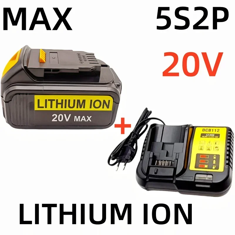 20V 3.0Ah 4.0Ah 5.0Ah 6.0Ah DCB200 Replacement Li-ion Battery for DCB205 DCB201 DCB203 power tool Battery