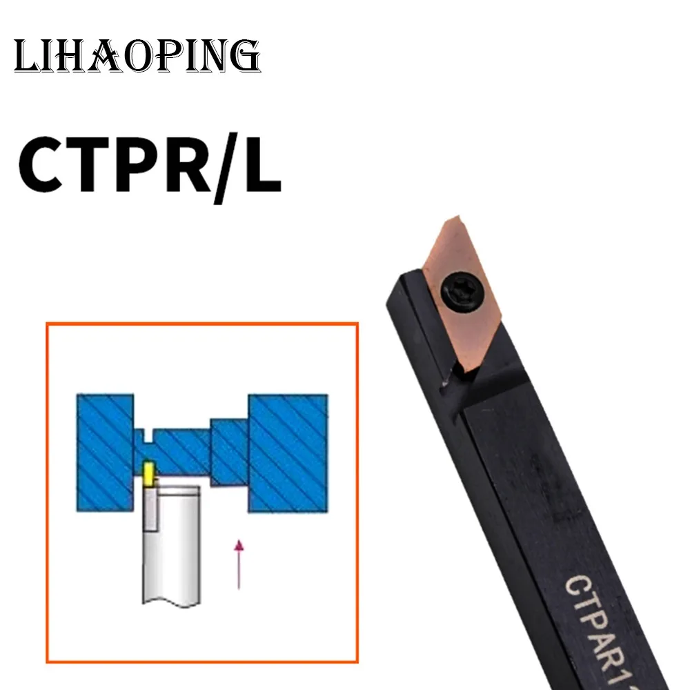 

CTPR CTPL CTAPR CTAPL Держатель инструментов для наружной обработки канавок CTPR0808 CTPR1010 CTPR1212 CTPR1616 CTPR2020 CTPAR08 CTPAR10 CTPAR12
