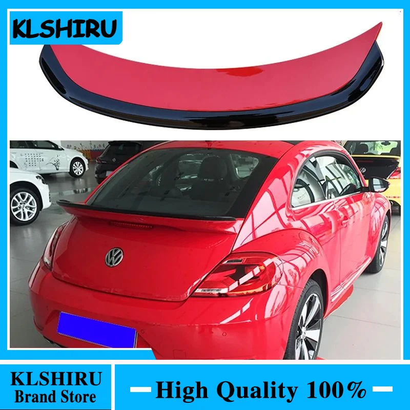 ABS Paint Car Rear Wing Trunk Lip Spoilers Fits For Vw Volkswagen Beetle GSR/G20 (Big Spoilers) 2013 2014 2015 2016 2017