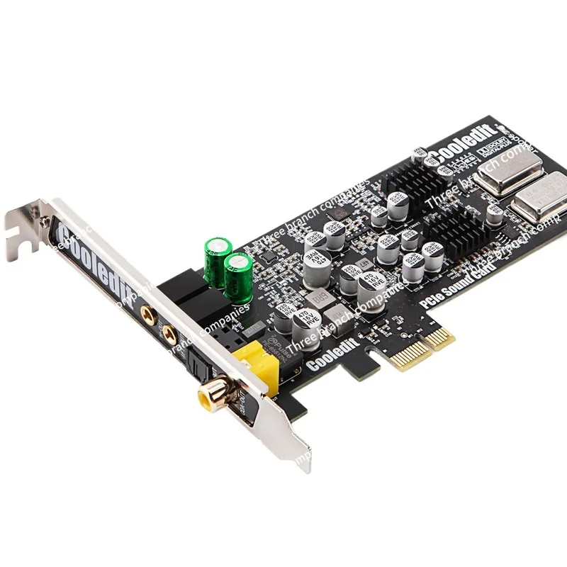 

Серверный оптоволоконный коаксиальный цифровой настольный компьютер, встроенная независимая теневая музыка, звуковая карта PCIE половинной высоты