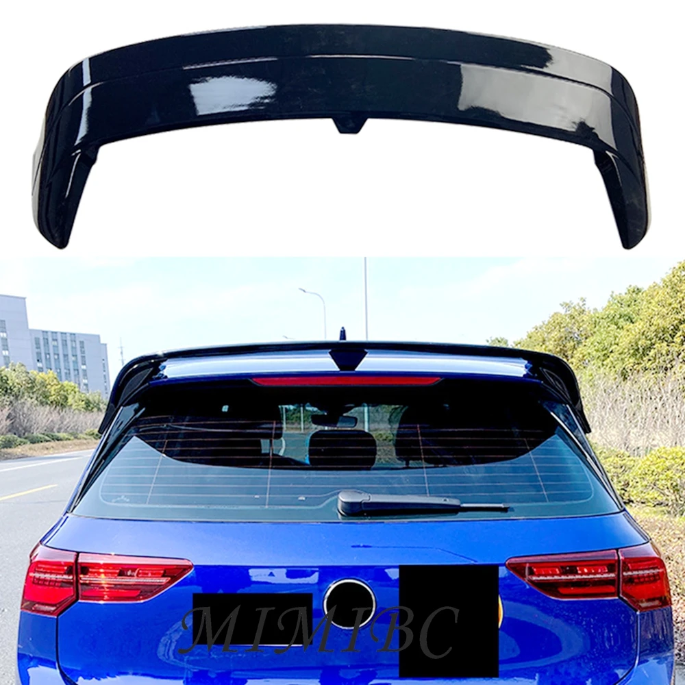 

Car Tail Top Wind Spoilers Wings For VW Golf 8 MK 8 Club Sport Cars Rear Trunk Roof Sport Spoiler Wing Car Accessories