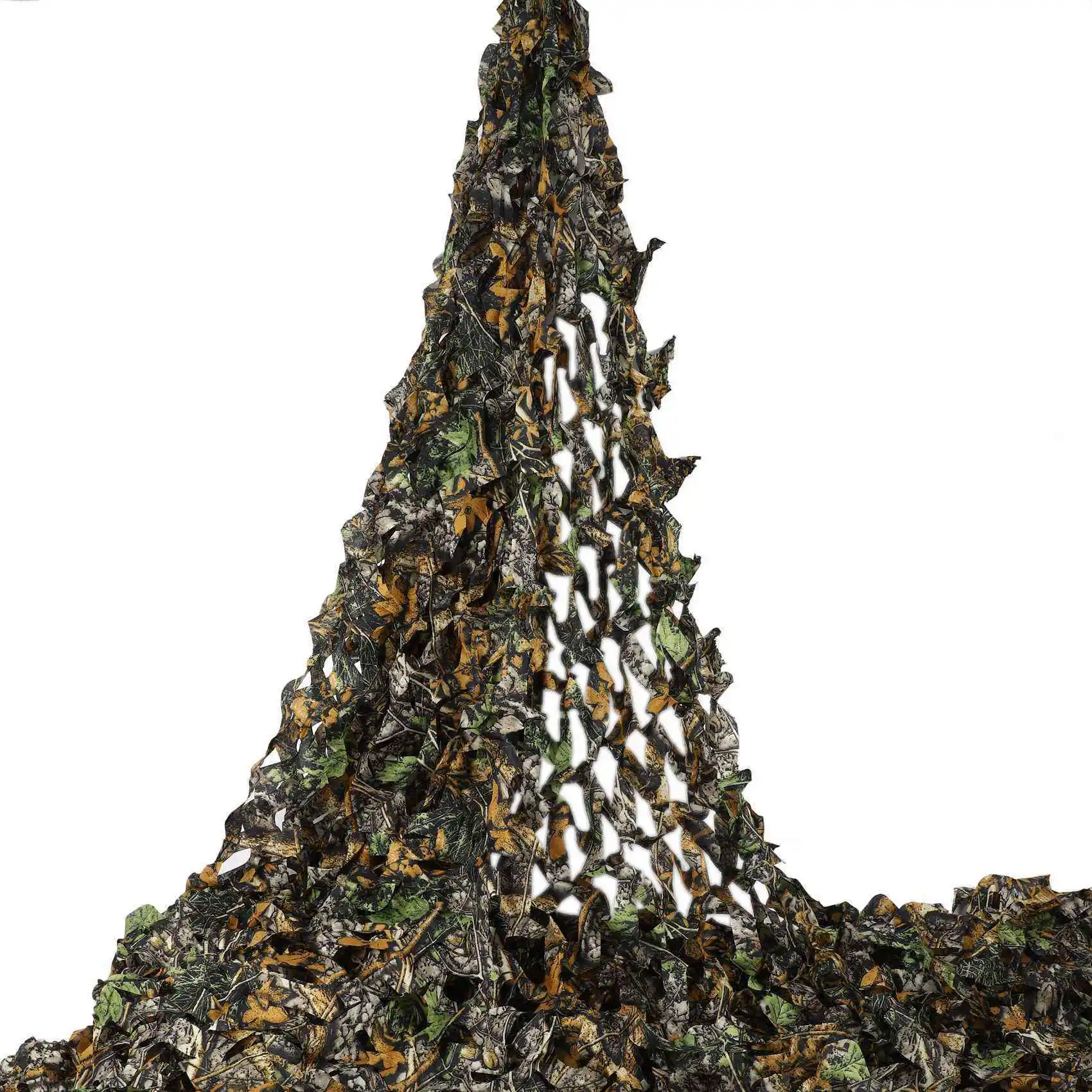 

A64T-3Pcs 7Mx1.5M Hunting Camouflage Net Woodland Training Camo Netting Car Covers Tent Shade Camping Sun Shelter Decoration