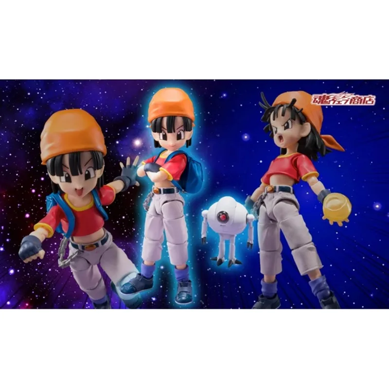 Bandai – figurine originale Dragon Ball Anime S.H.Figuarts PAN GT & GILL, jouets d'action pour enfants, cadeau, modèle d'ornements à collectionner