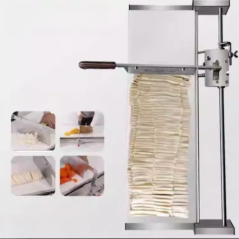 

New noodle cutting knife hand-rolled noodle roller cutting machine semi-automatic desktop noodle machine