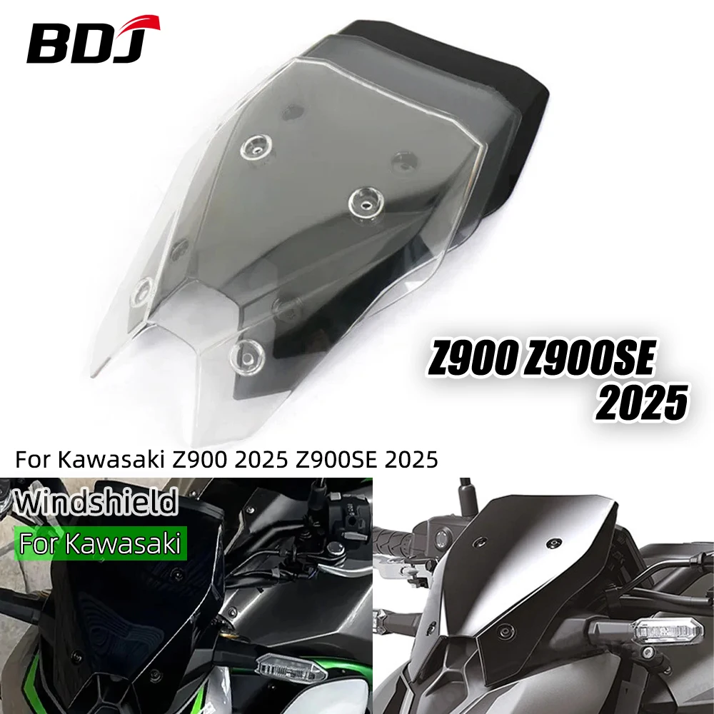 

BDJ Z900 Z900SE 2025 лобовое стекло мотоцикла акриловое ветровое стекло дефлектор экрана для Kawasaki Z900 SE 2025