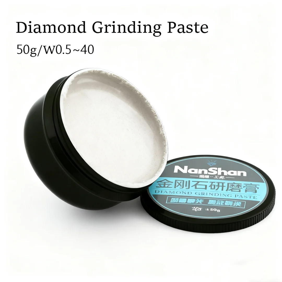 50g Grinding Compound Paste Metal Mirror Polishing Lapping For Glass Jade Jewelry Watch Surface Scratch Removal W0.5-40