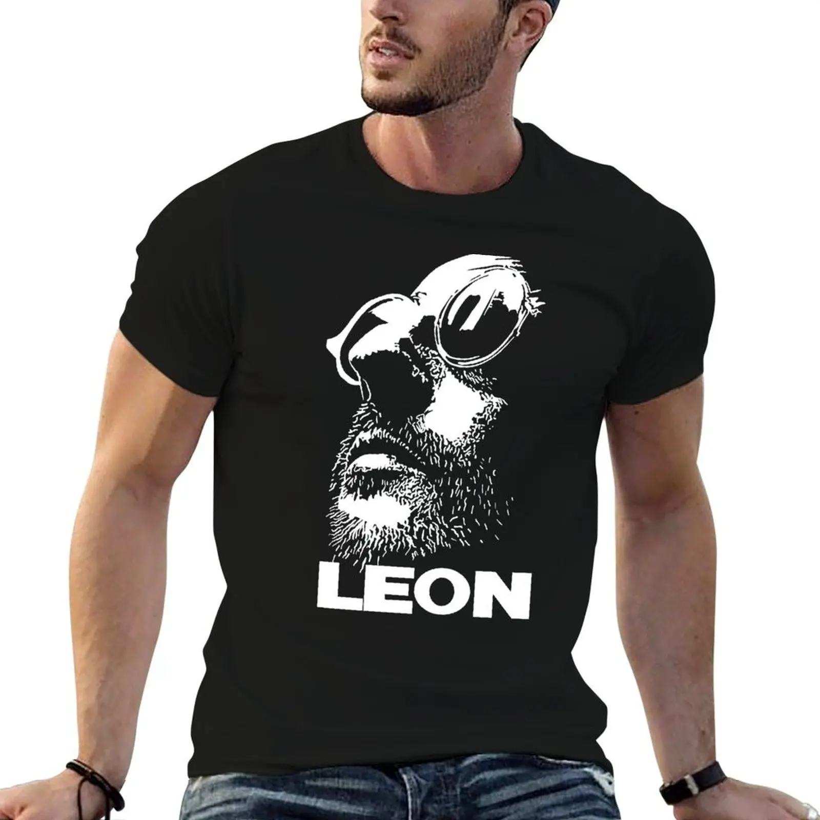 Leon - The Professional T-Shirt t shirt men 100% cotton luxury brand man t shirt designer anime tshirt T-shirt